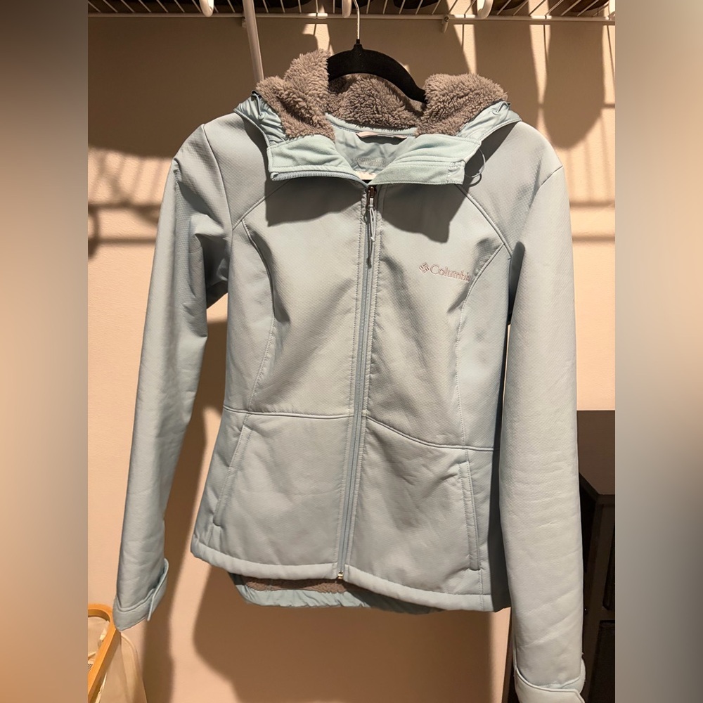 Columbia Sky Blue Winter Coat